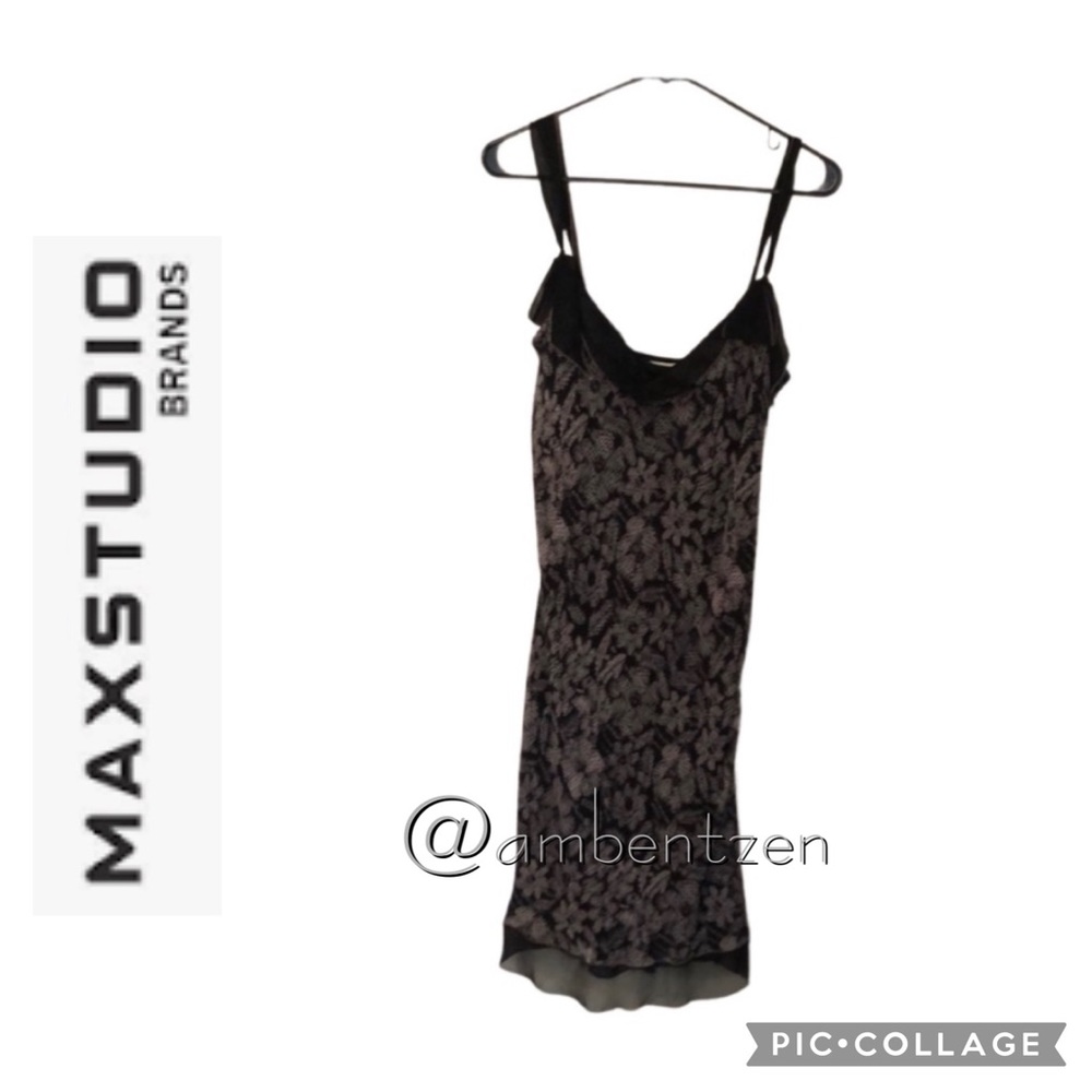 Max Studio silk dress size M NWT